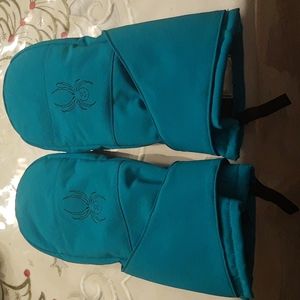 Spider Youth Snow Winter Mittens, Extra Large (XL), Blue.